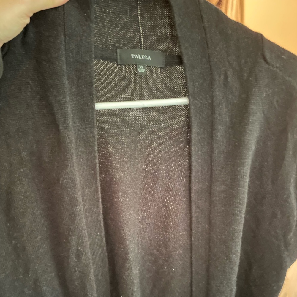 Black TALULA soft cardigan